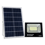Refletor Recarregável Solar De Led Luz Branca 100w - Avant