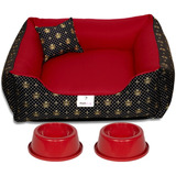 Cama Caminha Para Cachorro Pet 4 Pçs Porte Grande Lavável Gg