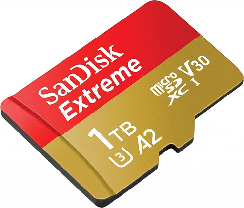 Tarjeta De Memoria Microsd Sandisk Extreme 1tb A2 U3 4k