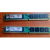 Memoria Ram Kingston Ddr2 De Escritorio, 2 Gb, 800 Mhz