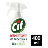 Limpiador Desinfectante De Superficies Cif Original 400ml