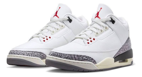 Air Jordan 3 Retro 'white Men's Cement Reimagined