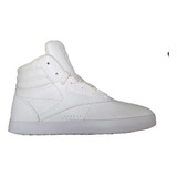 Zapatilla Botita Reebok Blanco Cuero