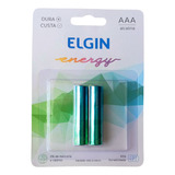Pilha Elgin Aaa 1,5 V Super Alcalina C/2 82154