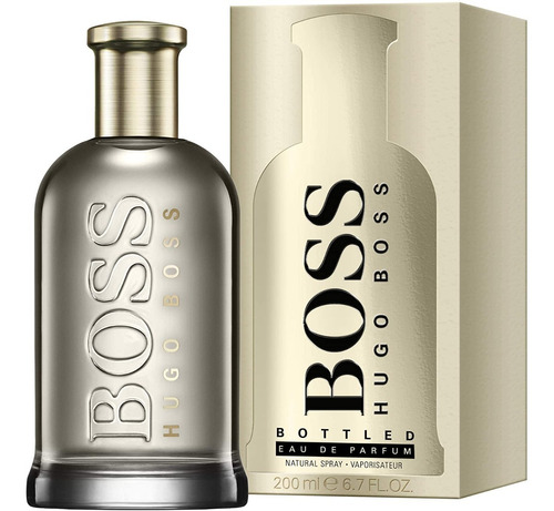 Perfume Boss Bottled Edp 200 Ml Original Lacrado Selo Adipec