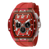 Reloj Invicta 45483 Rojo Hombres Correa Negro/rojo