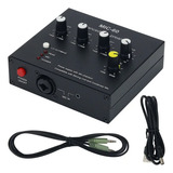 Equalizador Mic-60 De 3 Bandas, Pré-amplificador De Microfon