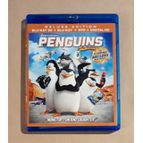 Penguins Of Madagascar - Blu-ray 3d + 2d + Dvd Original