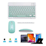 Teclado Inalámbrico Mini Recargable Bluetooth Celular Pc