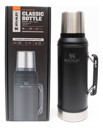 Termo Stanley Original Classic 950ml Tapon Cebador Manija