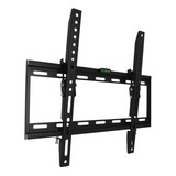 Soporte Inclinable Tv Led Fijo Para Pared 26 A 63 50kg Color Negro