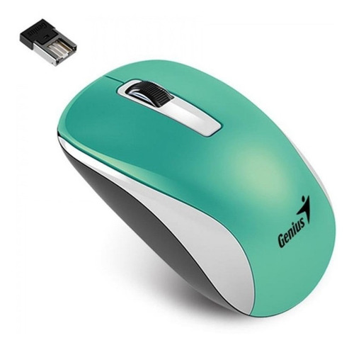 Mouse Genius Nx 7010 Inalambrico Turquesa