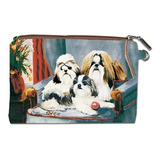 Shih Tzu Bolsa De La Cremallera.