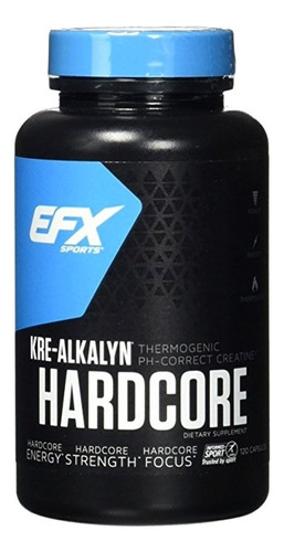 Kre-alkalyn Hardcore (120 Cap) - Efx Sports