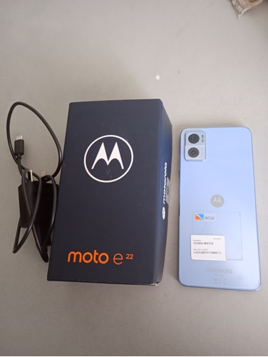 Celular Moto E22 64gb Azul