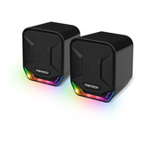 Parlante Gamer Rgb Fantech Sonar Gs202 Black