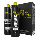 Kit Semi Definitiva Orgânica Raiz Line 2x1000ml Profissional