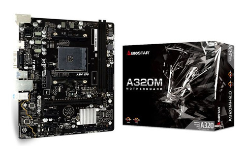 Placa Mãe Biostar Amd Socket Am4 A320m 2.0