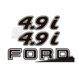 Calco Ford F100 De Porton + 2 4.9i Laterales Kit