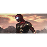 Cuadro Políptico Spiderman Infinity War N° 3182