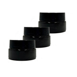 Tarro Plastico Negro Cosmetico 50 Ml Pomadero Crema X 10 Pzs