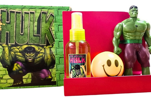 Locion Hulk Niños Y Muñeco Hulk - mL a $499