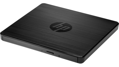 Quemador De Dvd Externo Hp F2b56aa Color Negro