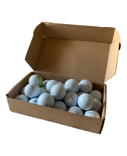 Caja X 24 Bolas De Golf Recicladas Y Seleccionadas Triple A 