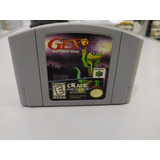 Gex 3 Deep Cover Gecko N64 Nintendo 64 Original Usado C/ Nf