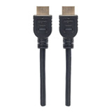 Cable Manhattan Hdmi Macho - Hdmi Macho 600 Mhz 3 Metros