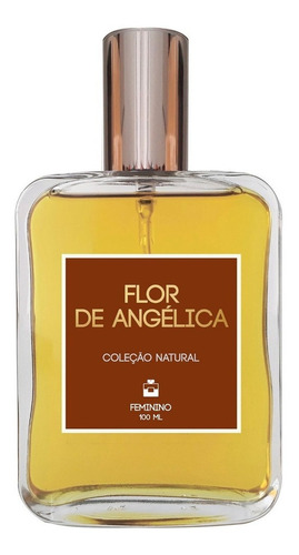 Perfume Floral Com Óleo Essencial De Flor Angélica - 100ml