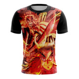 Playera Sublimada Talla Extra Kyojuro Rengoku Dragon Slayer