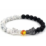 Pulsera Brazalete Para Hombre Dragón Ying Yang Dragón Ball