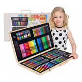 Lapices Colores Profesionales Set Escolar Kit Dibujo 180pcs 