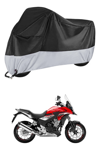 Cubierta Moto Impermeable Para Honda Cb 500 X Travel Pack