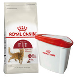 Royal Canin Fit 15 Kg + Tacho Contenedor / Mr Dog*