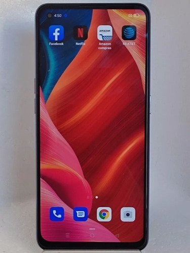 Oppo Reno 6 Lite 6 Ram + 128gb Plata Arcoíris