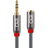 C & Ampe Cne03722 Cable De Extensión Para Auriculares 50 3.5