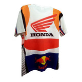 Remera Niños Chicos Honda Yamaha Ktm Moto Gp Enduro Cross