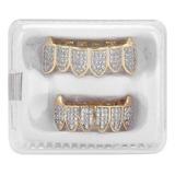 Grillz Dientes Set Hip Hop Prop Grillz Dientes Decoración Pa