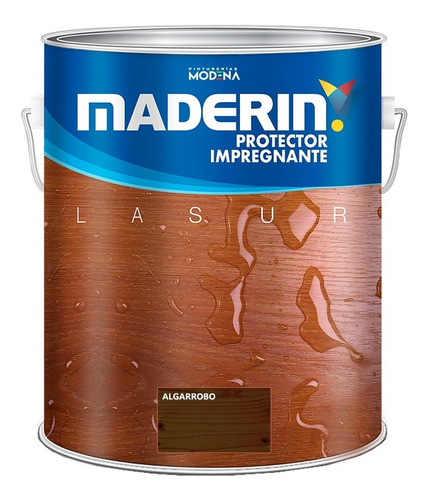 Protector Impregnante Lasur Maderin Tradicional Madera 10 Lt