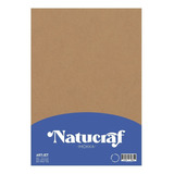 Papel Natucraf Adhesivo Mokka 80g A4 20 Hojas Color Marrón