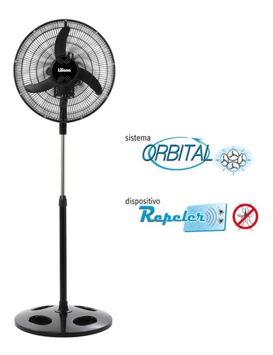 Ventilador Liliana Vprn18 Orbital 18  Parrilla Metal Repeler