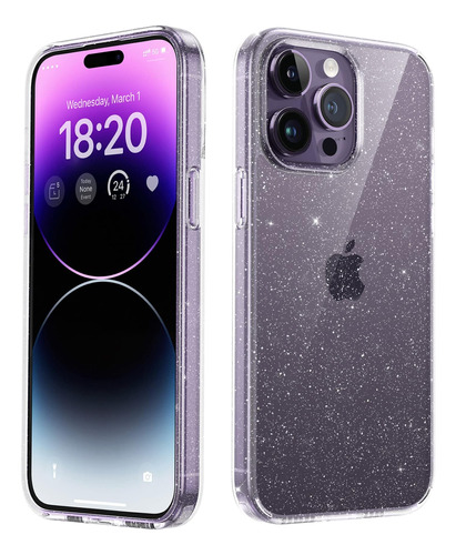 Funda Dogodon Para iPhone 14 Pro Shockpr Glitter C