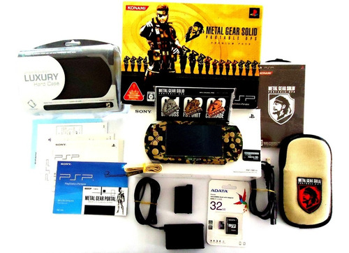 ¡¡¡ Psp Metal Gear Solid Portable Ops Premium Pack- Raro !!!