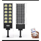 Lampara Led Solar 300w Con Control Remoto Y Sensor