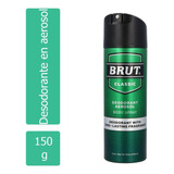 Antitranspirante En Aerosol Brut Brut Desodorante Aerosol Classic 208ml Sin Olor