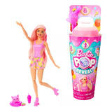 Barbie Pop Reveal Serie Frutas Limonada Fresas 8 Sorpresas
