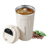 Termo Acero Inoxidable Digital Inteligente Para Cafe 510ml