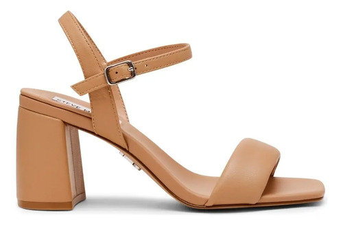 Tacones Color Café Steve Madden Layney Tan Leather